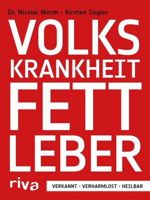 cover image of Volkskrankheit Fettleber